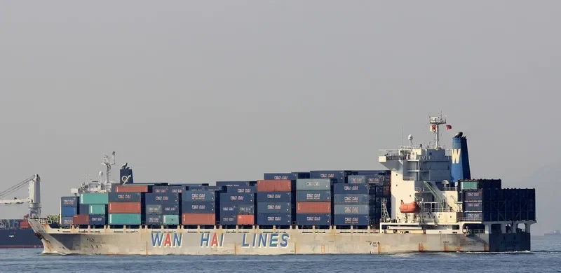 WAN HAI 222 Container Ship IMO 9074444