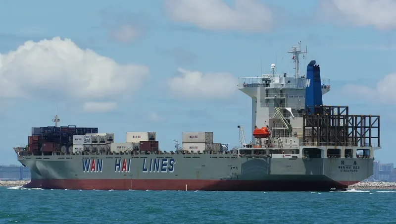 WAN HAI 223 Container Ship IMO 9074456 photo 6