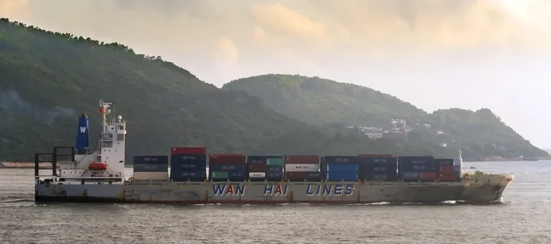 WAN HAI 223 Container Ship IMO 9074456 photo 7