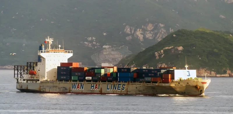 WAN HAI 223 Container Ship IMO 9074456 photo 8