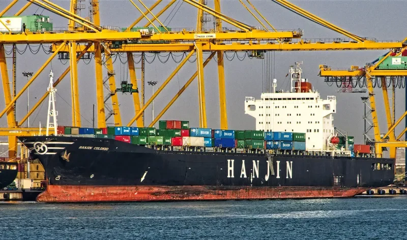 HANJIN COLOMBO Container Ship IMO 9082960