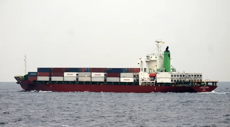 FORTUNE TRADER Container Ship IMO 9084035