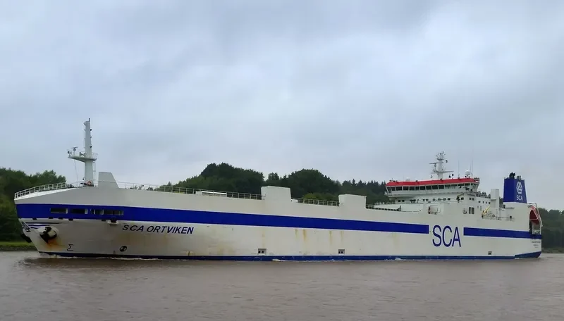 SCA ORTVIKEN Ro-Ro IMO 9087374