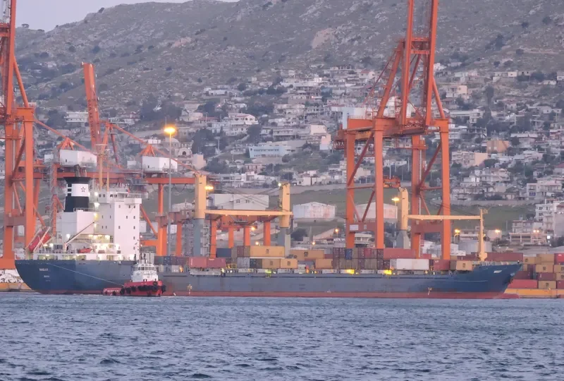MANOLIS P Container Ship IMO 9101493