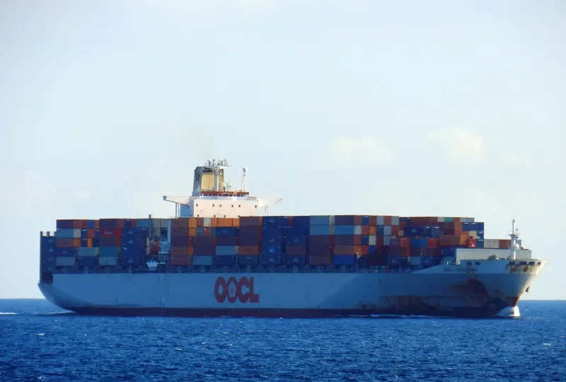 OOCL CALIFORNIA Container Ship IMO 9102289 photo 2
