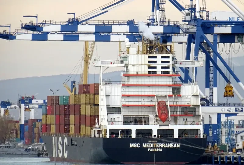 MSC MEDITERRANEAN Container Ship IMO 9102710