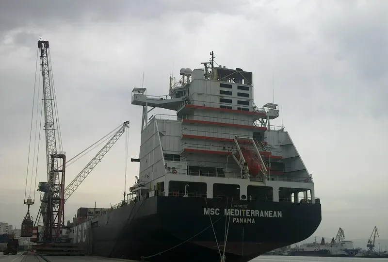 MSC MEDITERRANEAN Container Ship IMO 9102710 photo 3
