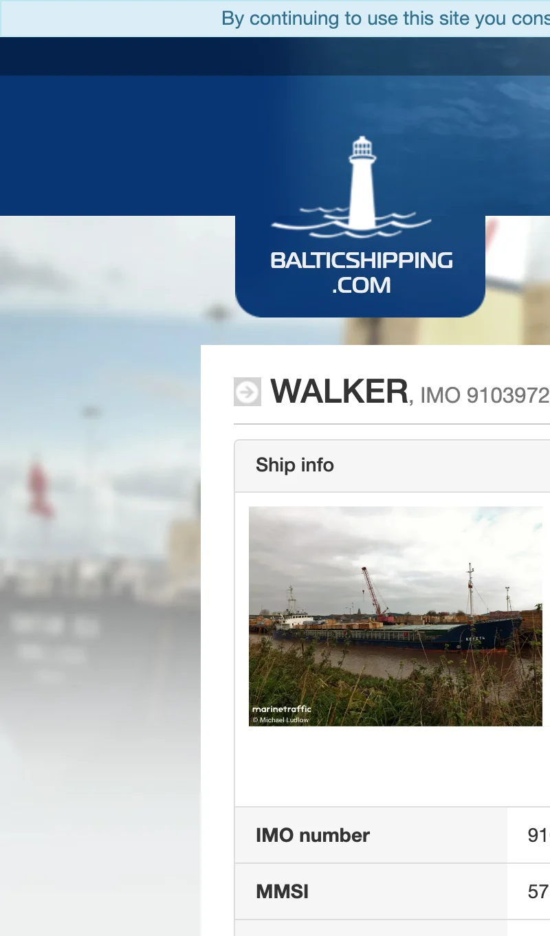 WALKER General Cargo IMO 9103972 photo 5