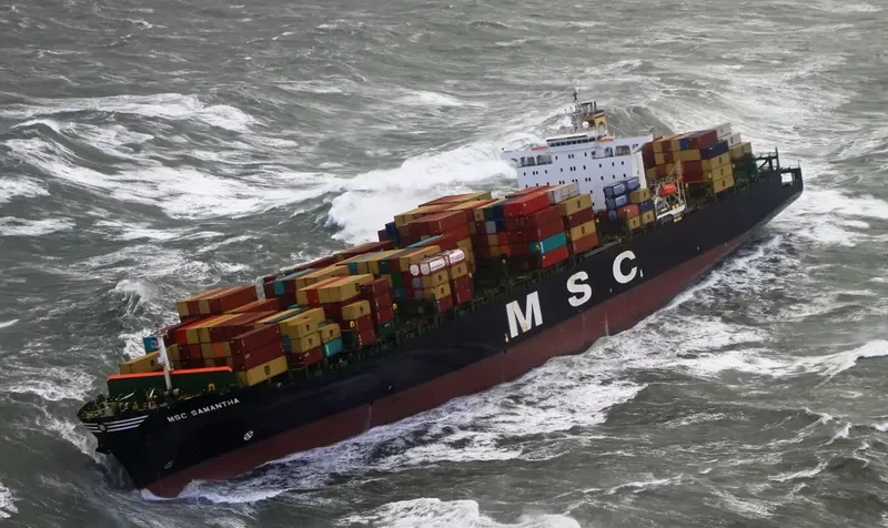 MSC SAMANTHA Container Ship IMO 9110377