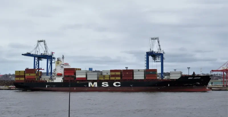 MSC JAPAN Container Ship IMO 9110975