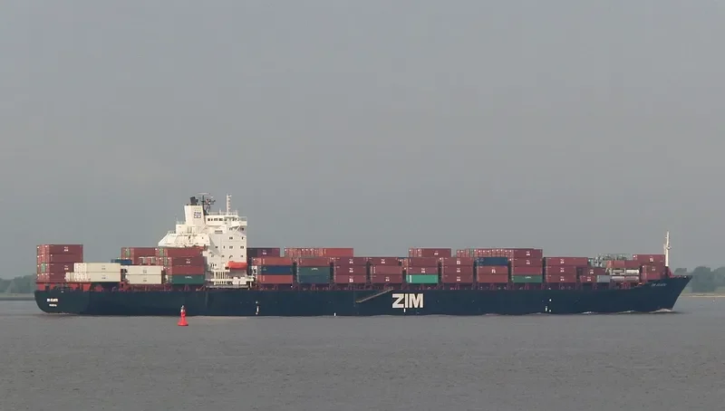 ZIM ATLANTIC Container Ship IMO 9113678