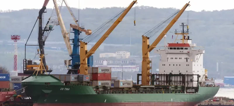 CS TINA Container Ship IMO 9117650