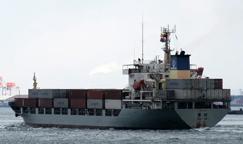 PAN HE Container Ship IMO 9118109