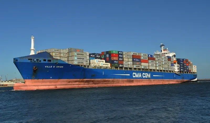 VILLE D'ORION Container Ship IMO 9125619