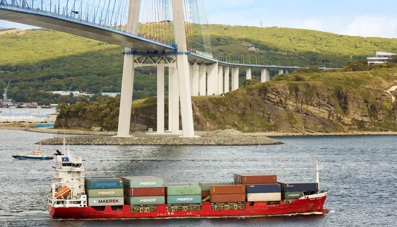 FESCO NAGAEVO Container Ship IMO 9126259
