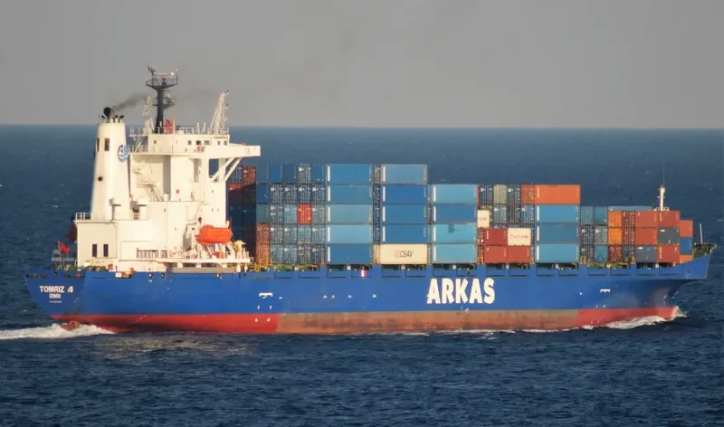 TOMRIZ A Container Ship IMO 9126754