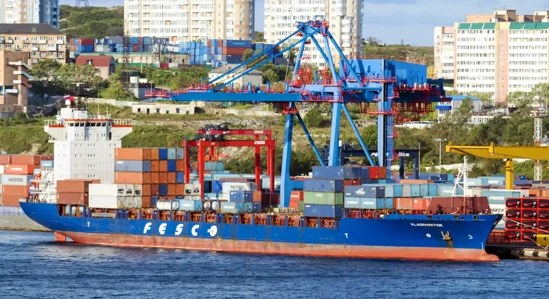 VLADIVOSTOK Container Ship IMO 9130145