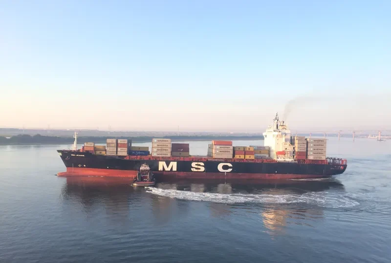 MSC JEANNE Container Ship IMO 9135638