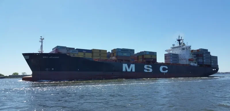 MSC JEANNE Container Ship IMO 9135638 photo 2