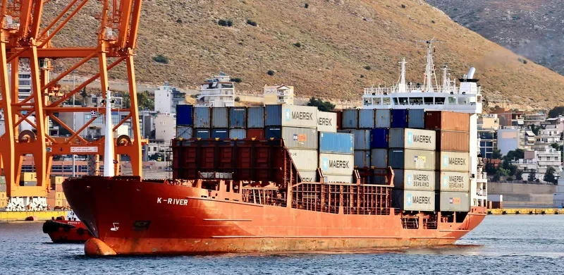 K RIVER Container Ship IMO 9138355 photo 3