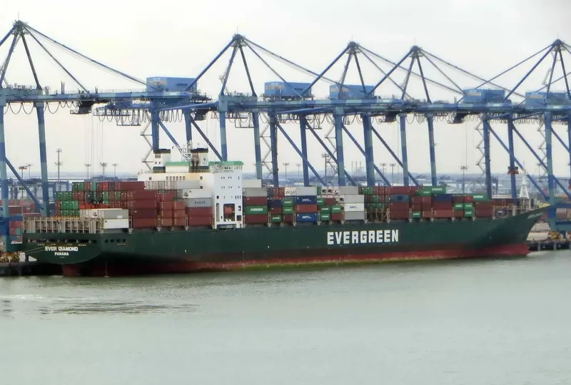 EVER DIAMOND Container Ship IMO 9142186