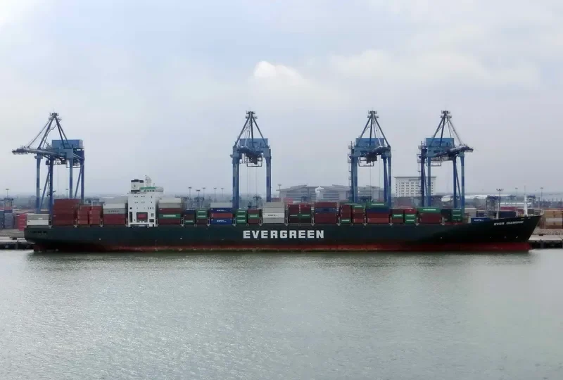 EVER DIAMOND Container Ship IMO 9142186 photo 2
