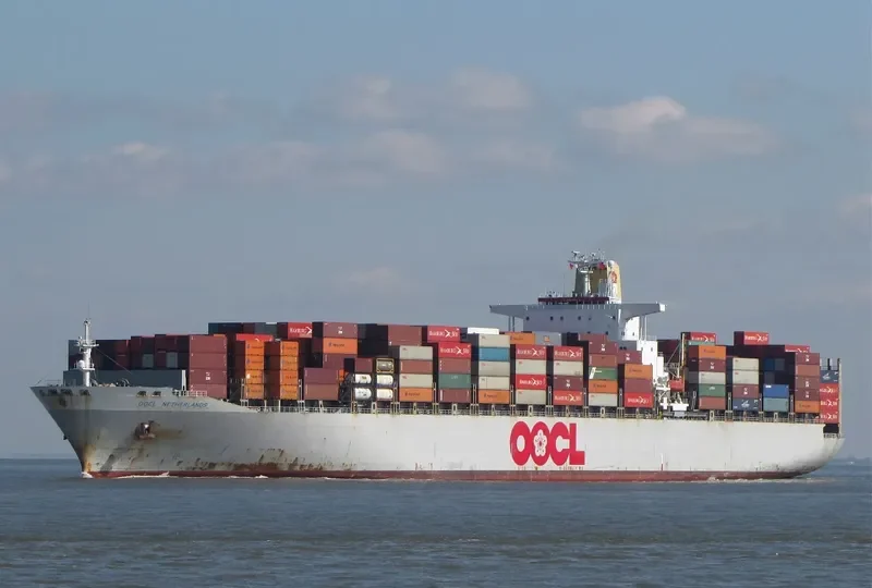 OOCL NETHERLANDS Container Ship IMO 9143075 photo 2