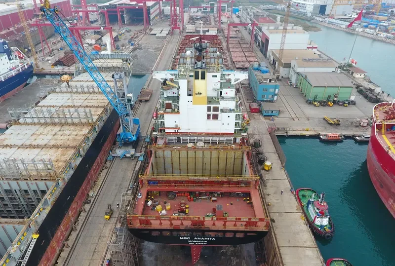 MED AYDIN Container Ship IMO 9148025