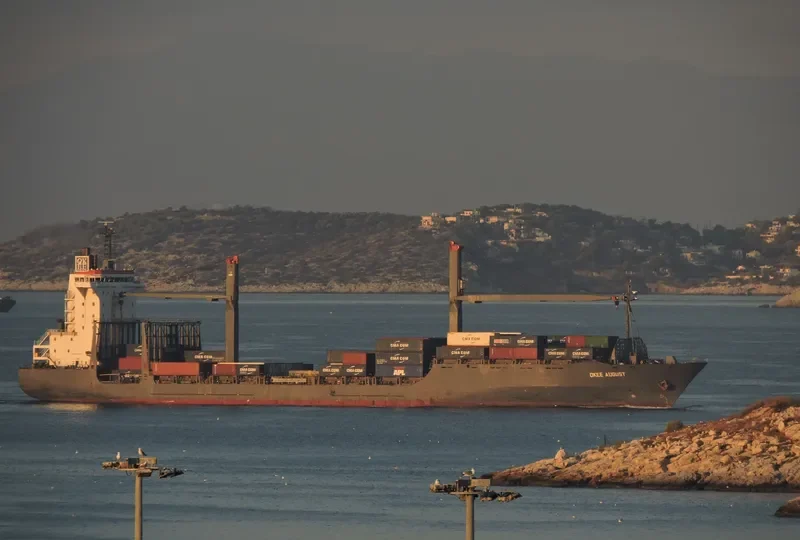 OKEE AUGUST Container Ship IMO 9151864