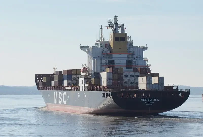 MSC PAOLA Container Ship IMO 9161297