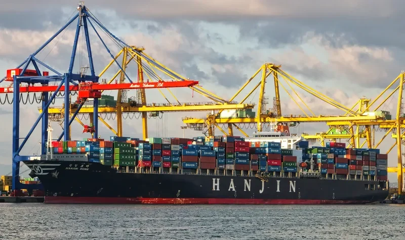 HANJIN ROME Container Ship IMO 9161766