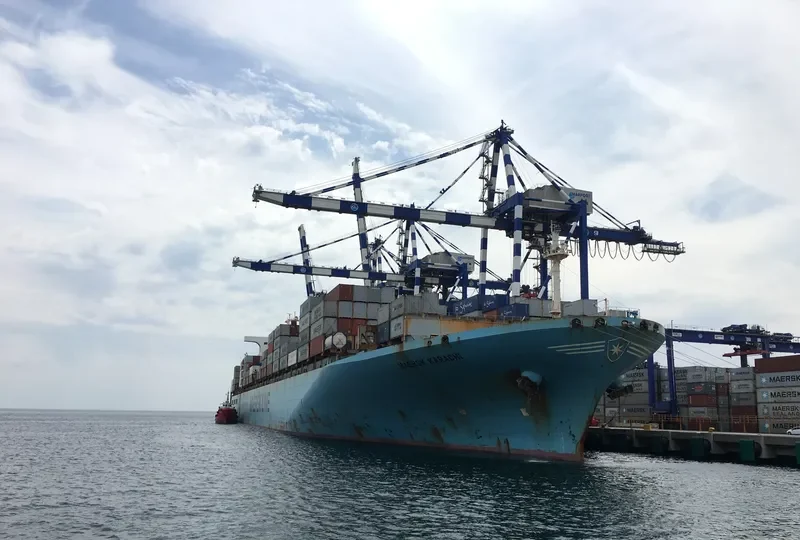 MAERSK KARACHI Container Ship IMO 9162215 photo 2