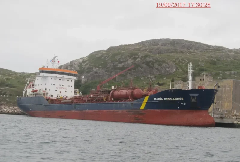 MARIA DESGAGNES Tanker IMO 9163752
