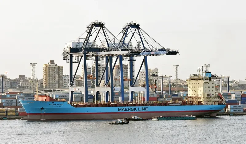 MAERSK AHRAM Container Ship IMO 9164225 photo 2