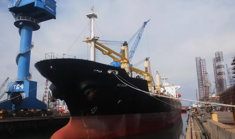 ALVAN Container Ship IMO 9165798
