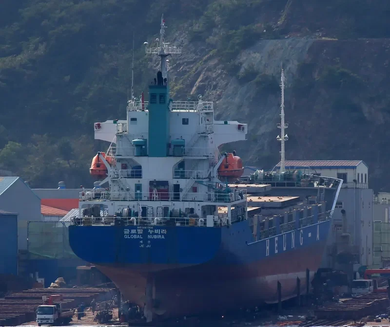 GLOBAL NUBIRA Container Ship IMO 9167306