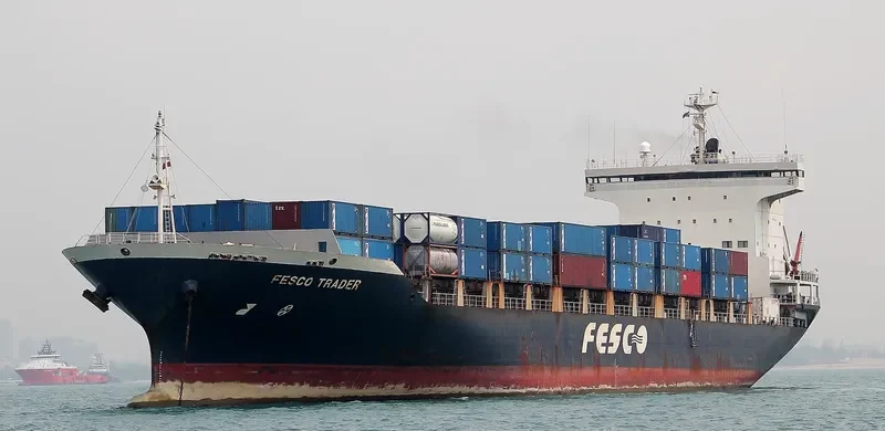 FESCO TRADER Container Ship IMO 9168233 photo 2