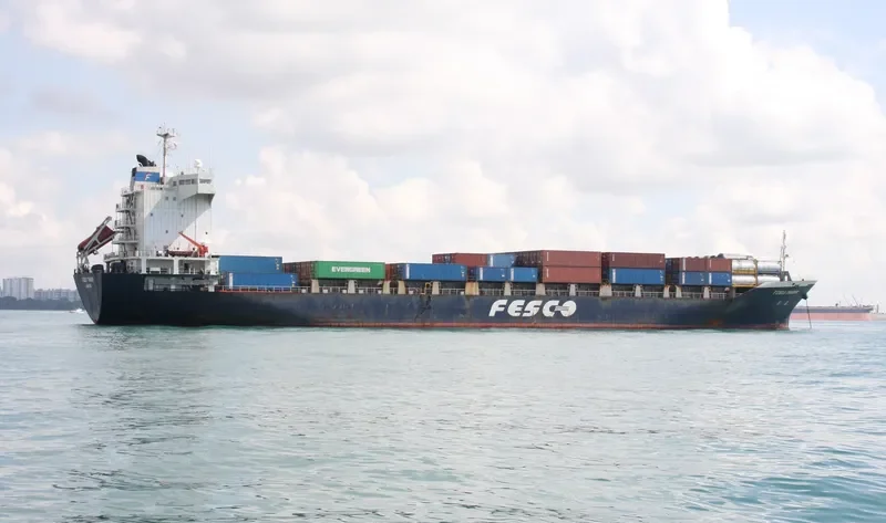 FESCO TRADER Container Ship IMO 9168233 photo 9