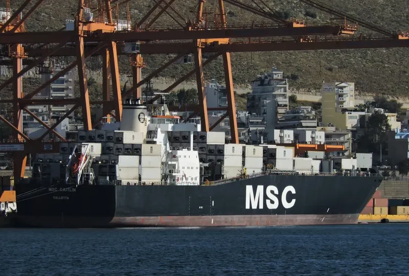 MSC CAITLIN Container Ship IMO 9169043