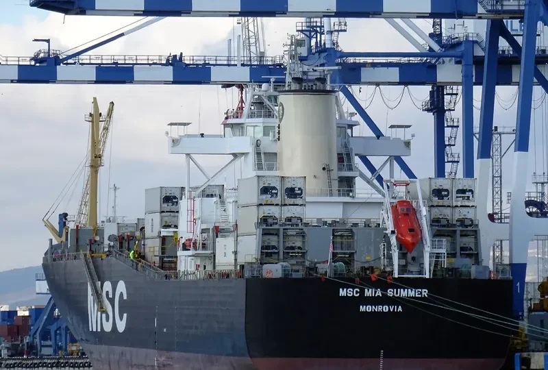 MSC MIA SUMMER Container Ship IMO 9169067