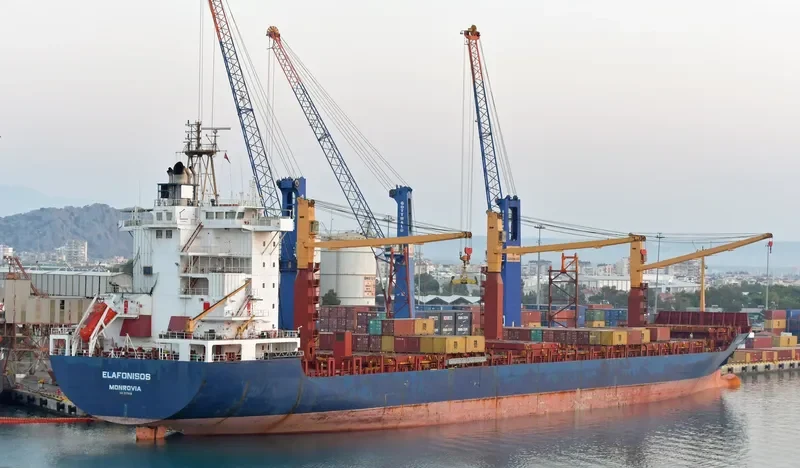 ELAFONISOS Container Ship IMO 9179816