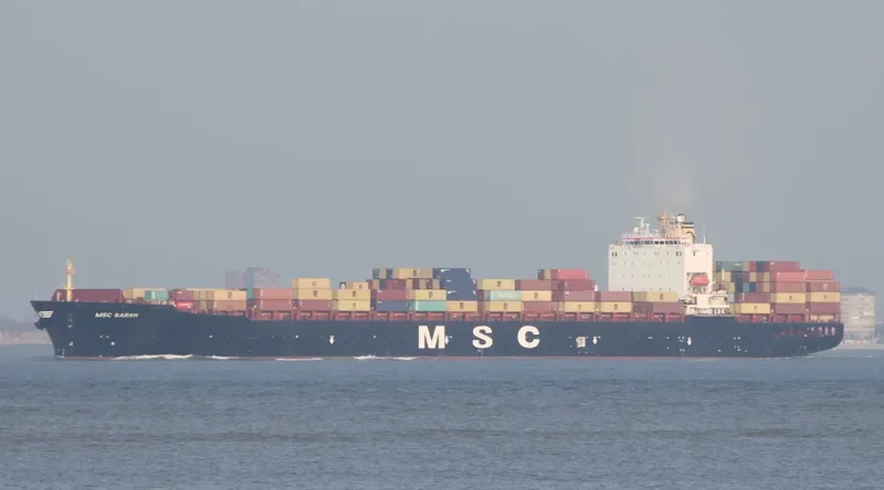 MSC SARAH Container Ship IMO 9181675
