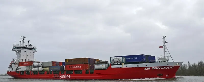 A2B INDEPENDENT Container Ship IMO 9186405