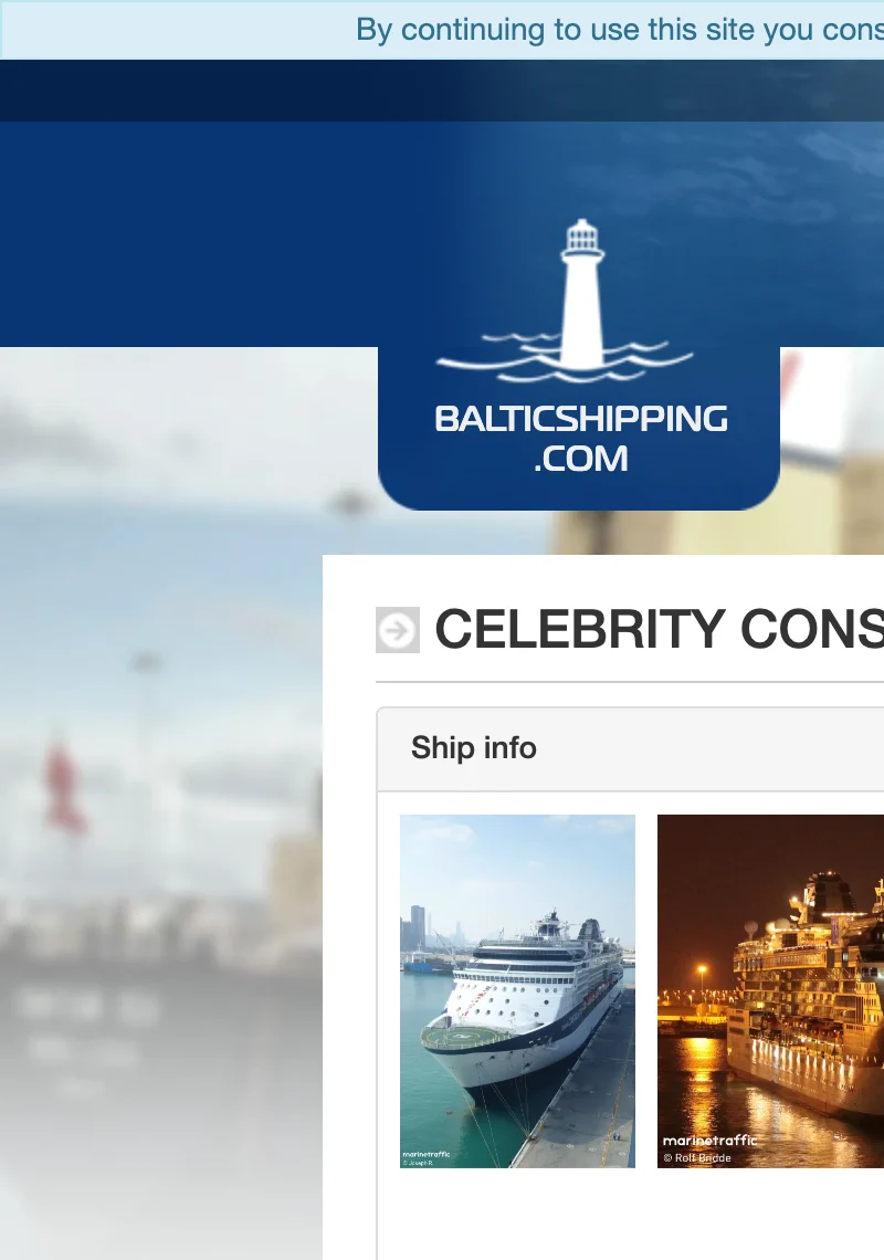 CELEBRITY CONSTELLATION Passenger Ship IMO 9192399