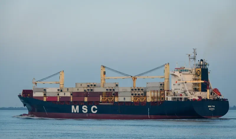 MSC TIA Container Ship IMO 9193680