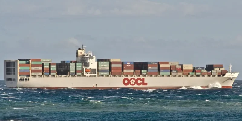 OOCL SHANGHAI Container Ship IMO 9198111