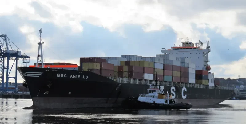 MSC ANIELLO Container Ship IMO 9203942
