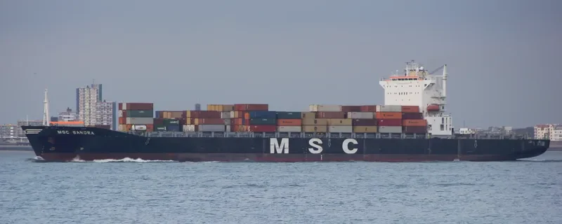MSC SANDRA Container Ship IMO 9203954