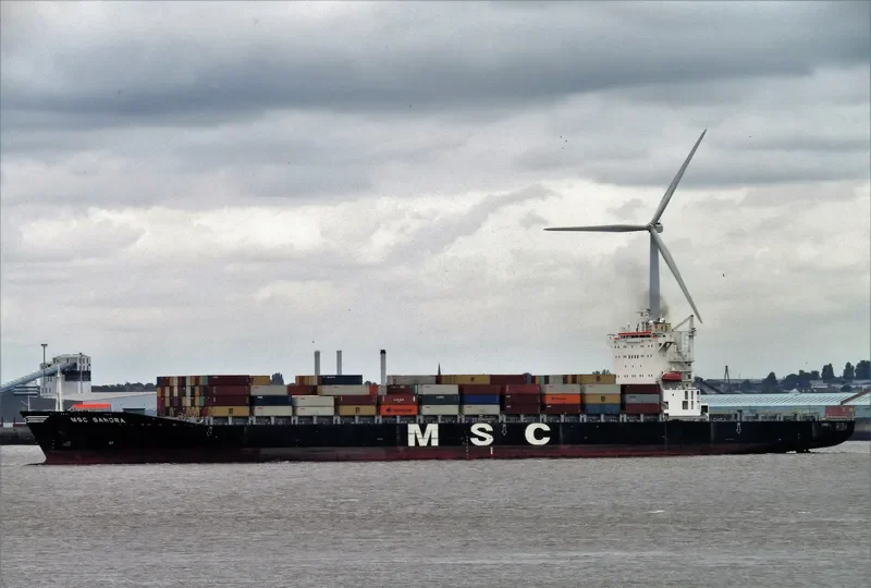 MSC SANDRA Container Ship IMO 9203954 photo 4