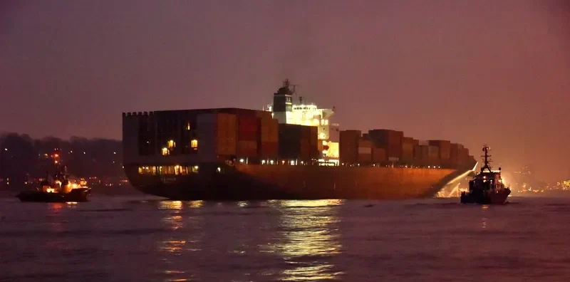 PUSAN Container Ship IMO 9211169